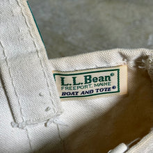 画像をギャラリービューアに読み込む, 1980's L.L.Bean BOAT AND TOTE (size S)