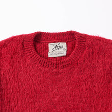 画像をギャラリービューアに読み込む, Alps Mohair Crew Neck Sweater (size L)