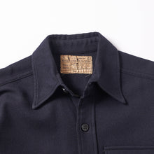 画像をギャラリービューアに読み込む, 1940s US.NAVY CPOシャツ ( size14 / VERY GOOD CONDITION )