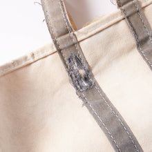 画像をギャラリービューアに読み込む, 1980s L.L.Bean BOAT AND TOTE 白紺 (GOOD FADE / size M)
