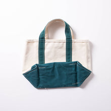 画像をギャラリービューアに読み込む, 1990s L.L.Bean BOAT AND TOTE 白緑 (GOOD CONDITION / size S)