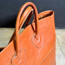 画像をギャラリービューアに読み込む, 1980's L.L.Bean LETHER TOTE BAG ( GOOD CONDITION / size M)
