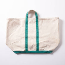 画像をギャラリービューアに読み込む, 1970-80s L.L.Bean? BOAT AND TOTE 白緑 ( size L )