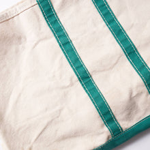 画像をギャラリービューアに読み込む, 1970-80s L.L.Bean? BOAT AND TOTE 白緑 ( size L )