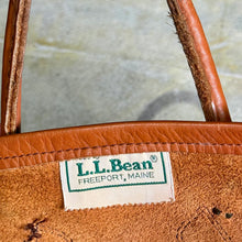 画像をギャラリービューアに読み込む, 1980's L.L.Bean LETHER TOTE BAG ( GOOD CONDITION / size M)