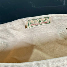 画像をギャラリービューアに読み込む, 1980-90's L.L.Bean LETHER HANDLE TOTE (GOOD CONDITION / size M TALL)