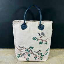 画像をギャラリービューアに読み込む, 1980-90's L.L.Bean LETHER HANDLE TOTE (GOOD CONDITION / size M TALL)