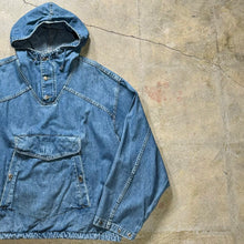 画像をギャラリービューアに読み込む, 1990's OLD GAP DENIM PULLOVER PARKA