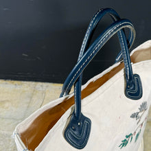 画像をギャラリービューアに読み込む, 1980-90's L.L.Bean LETHER HANDLE TOTE (GOOD CONDITION / size M TALL)