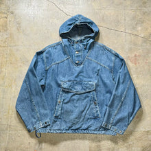 画像をギャラリービューアに読み込む, 1990's OLD GAP DENIM PULLOVER PARKA