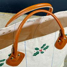 画像をギャラリービューアに読み込む, 1980-90's L.L.Bean LETHER HANDLE TOTE (GOOD CONDITION / size M)