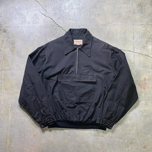 画像をギャラリービューアに読み込む, 1940-50's Sun Valley Cotton Pullover Jacket (BLACK / GOOD DESIGN)