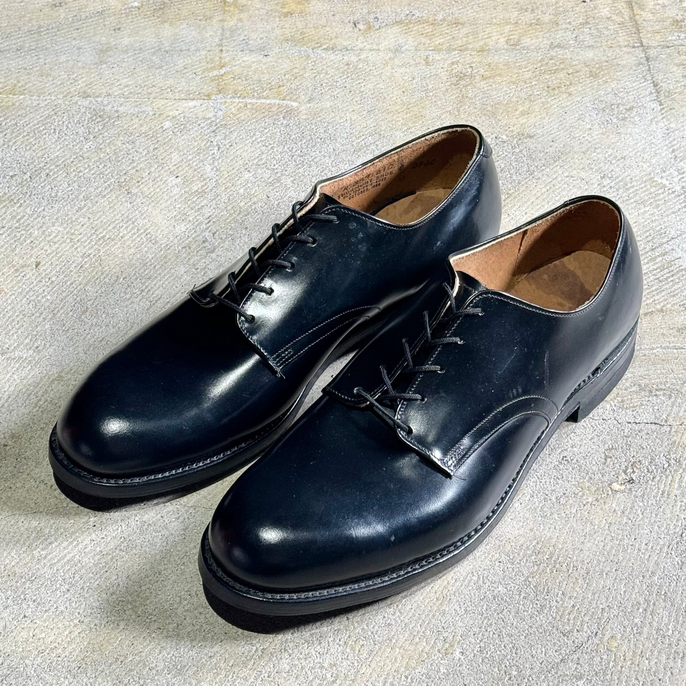 1980's US.NAVY SERVICE SHOES (DEAD STOCK / size 10R ...