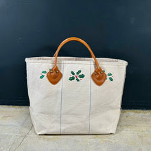 画像をギャラリービューアに読み込む, 1980-90's L.L.Bean LETHER HANDLE TOTE (GOOD CONDITION / size M)