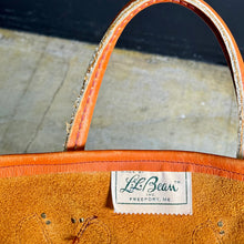 画像をギャラリービューアに読み込む, 1970's L.L.Bean LETHER TOTE BAG(GOOD CONDITION / size L or XL)