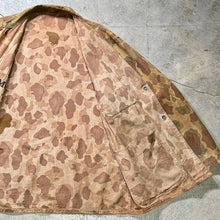 画像をギャラリービューアに読み込む, 1940's USMC DUCKHUNTER CAMO HBT JACKET 1st MODEL