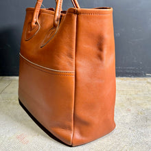 画像をギャラリービューアに読み込む, 1980's L.L.Bean LETHER TOTE BAG ( GOOD CONDITION / size M)