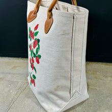 画像をギャラリービューアに読み込む, 1980-90's L.L.Bean LETHER HANDLE TOTE (GOOD CONDITION / size M TALL)