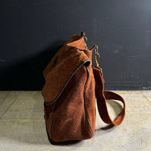 画像をギャラリービューアに読み込む, 1960-80's L.L.Bean Suede Musette Bag
