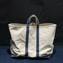 画像をギャラリービューアに読み込む, 1980's L.L.Bean BOAT AND TOTE ( VERY GOOD DAMAGE & FADE / size L )