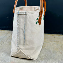 画像をギャラリービューアに読み込む, 1980-90's L.L.Bean LETHER HANDLE TOTE (GOOD CONDITION / size M)