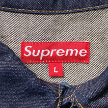 画像をギャラリービューアに読み込む, Old Supreme Denim Jacket 1st Type (Non Wash!? / size L)