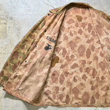 画像をギャラリービューアに読み込む, 1940's USMC DUCKHUNTER CAMO HBT JACKET 1st MODEL
