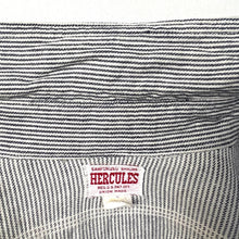 画像をギャラリービューアに読み込む, 1950s HERCULES ヒッコリーワークシャツ HALF ZIP