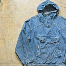 画像をギャラリービューアに読み込む, 1990's OLD GAP DENIM PULLOVER PARKA