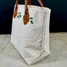 画像をギャラリービューアに読み込む, 1980-90's L.L.Bean LETHER HANDLE TOTE (GOOD CONDITION / size M)