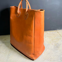 画像をギャラリービューアに読み込む, 1970's L.L.Bean LETHER TOTE BAG(GOOD CONDITION / size L or XL)