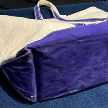 画像をギャラリービューアに読み込む, 1980's L.L.Bean BOAT AND TOTE ‘’PURPLE” ( GOOD CONDITION / size L)
