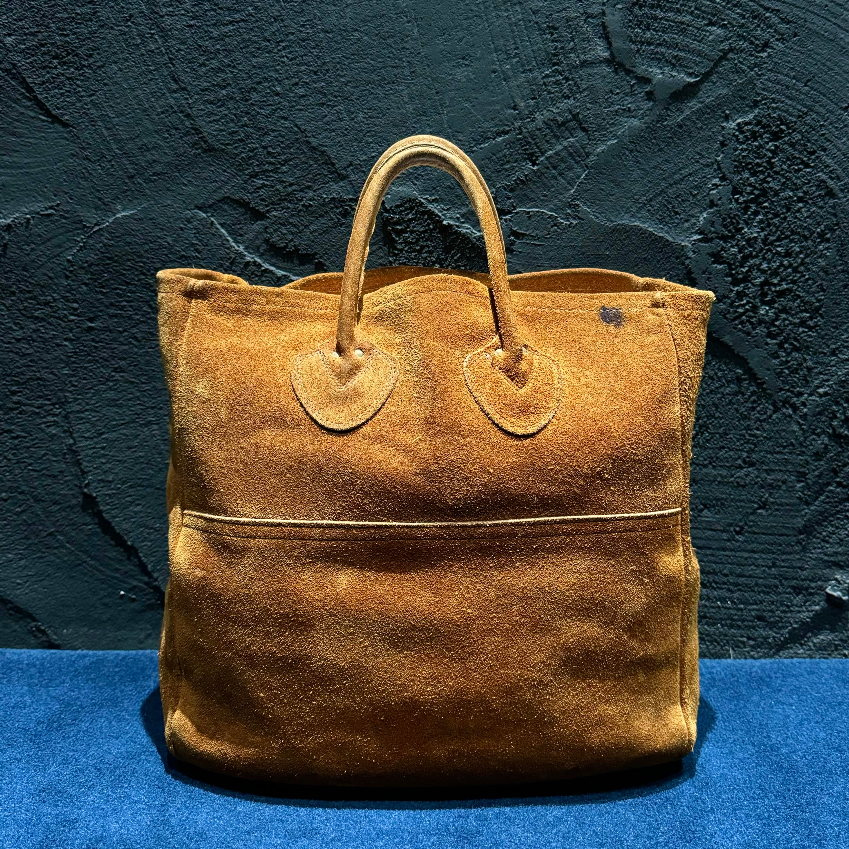 1980's L.L.BEAN SUEDE TOTE BAG – LEAD