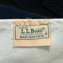 画像をギャラリービューアに読み込む, 1980's L.L.Bean BOAT AND TOTE ( GOOD CONDITION & FADE / size L )