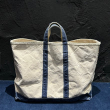 画像をギャラリービューアに読み込む, 1980's L.L.Bean BOAT AND TOTE ( VERY GOOD DAMAGE & FADE / size L )