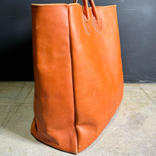 画像をギャラリービューアに読み込む, 1970's L.L.Bean LETHER TOTE BAG(GOOD CONDITION / size L or XL)