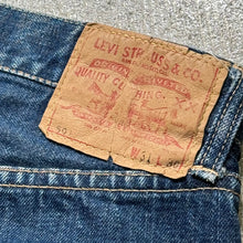 画像をギャラリービューアに読み込む, 1960's LEVI'S 501E WAIST SINGLE (31×31)