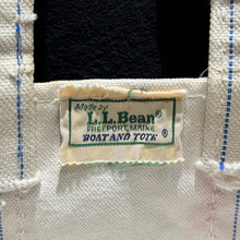 画像をギャラリービューアに読み込む, 1980's L.L.Bean BOAT AND TOTE ( GOOD DAMAGE & FADE / size M TALL )