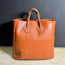画像をギャラリービューアに読み込む, 1980's L.L.Bean LETHER TOTE BAG ( GOOD CONDITION / size M)