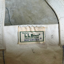 画像をギャラリービューアに読み込む, 1980's L.L.Bean BOAT AND TOTE (GOOD FADE / size M)