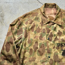 画像をギャラリービューアに読み込む, 1940's USMC DUCKHUNTER CAMO HBT JACKET 1st MODEL