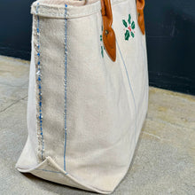 画像をギャラリービューアに読み込む, 1980-90's L.L.Bean LETHER HANDLE TOTE (GOOD CONDITION / size M)