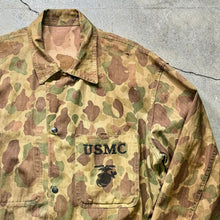 画像をギャラリービューアに読み込む, 1940's USMC DUCKHUNTER CAMO HBT JACKET 1st MODEL