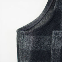 画像をギャラリービューアに読み込む, FILSON ウールマッキノウベスト BLACK×GREY ( MINT CONDITION )