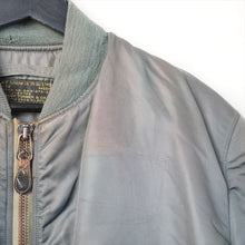 画像をギャラリービューアに読み込む, 1950's USAF MA-1 フライトジャケット 黒タグ ( size M )