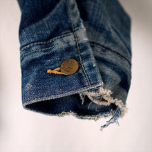 画像をギャラリービューアに読み込む, 1960's LEE 101LJ STORM RIDER ブランケット付きGジャン ハチの巣