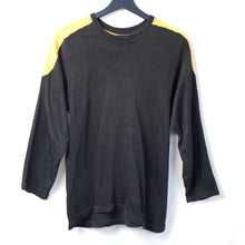 画像をギャラリービューアに読み込む, 1940's~1950's RAYON×COTTON FUTTOBALL T-SHIRTS BLACK×YELLOW