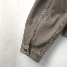 画像をギャラリービューアに読み込む, 1960's LEVI'S 70519E ピケ素材 Gジャン モカ チェーンステッチ刺繍入り