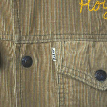 画像をギャラリービューアに読み込む, 1960's LEVI'S SLIMFIT コーデュロイGジャン チェーンステッチ刺繍