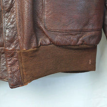 画像をギャラリービューアに読み込む, 1940's A-2フライトジャケット スコードロンパッチ付き スカル